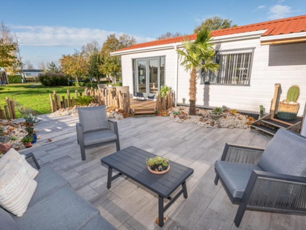 Chalet Sea Rocks With View And Garden Goedereede Ngoại thất bức ảnh